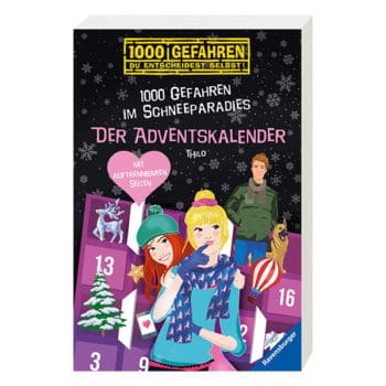 Buch-Adventskalender „1000 Gefahren im Schneeparadies“ 2019