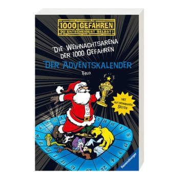 Buch-Adventskalender „Die Weihnachtsarena der 1000 Gefahren“ 2019